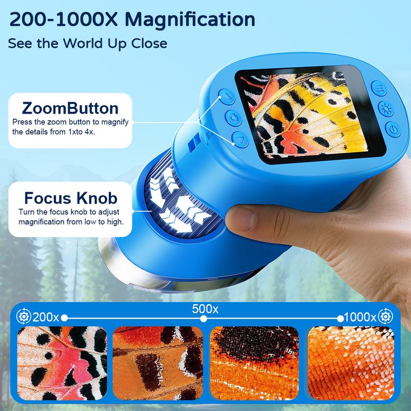 Handheld microscope