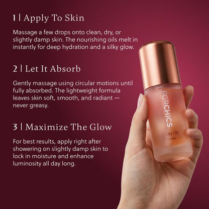 Pheromone-Infused Body Oil