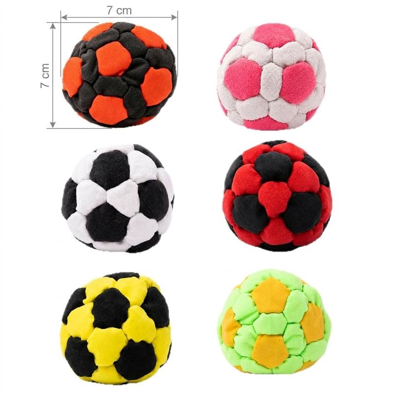 Premium Soccer-Style Hacky Sack Set