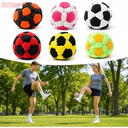 Premium Soccer-Style Hacky Sack Set
