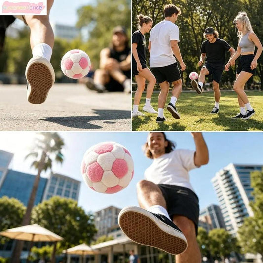 Premium Soccer-Style Hacky Sack Set