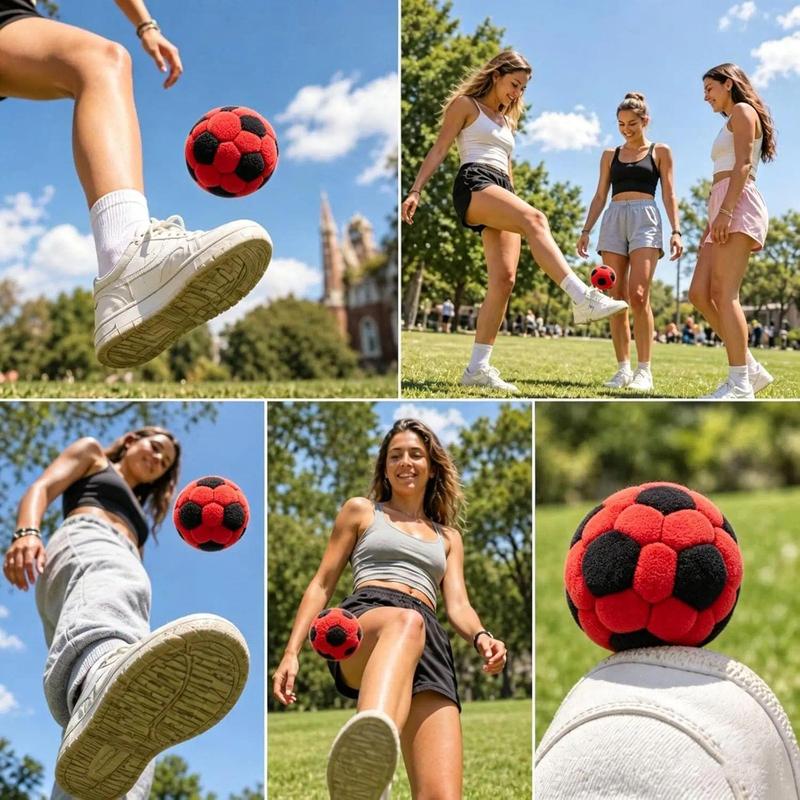 Premium Soccer-Style Hacky Sack Set