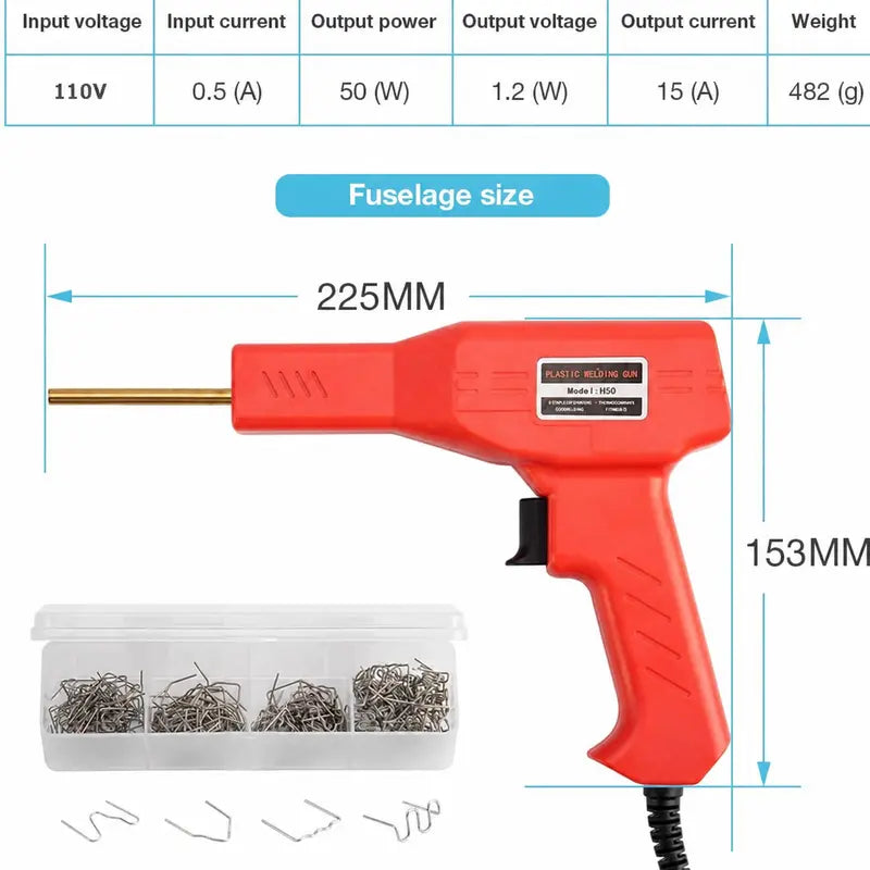 WeldForge Pro™ Professional Plastic Welding System