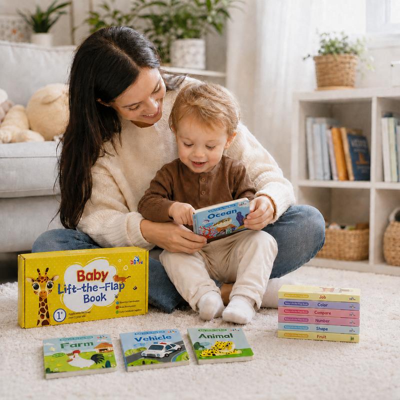 Peek & Learn Lift-the-Flap Board Book Set