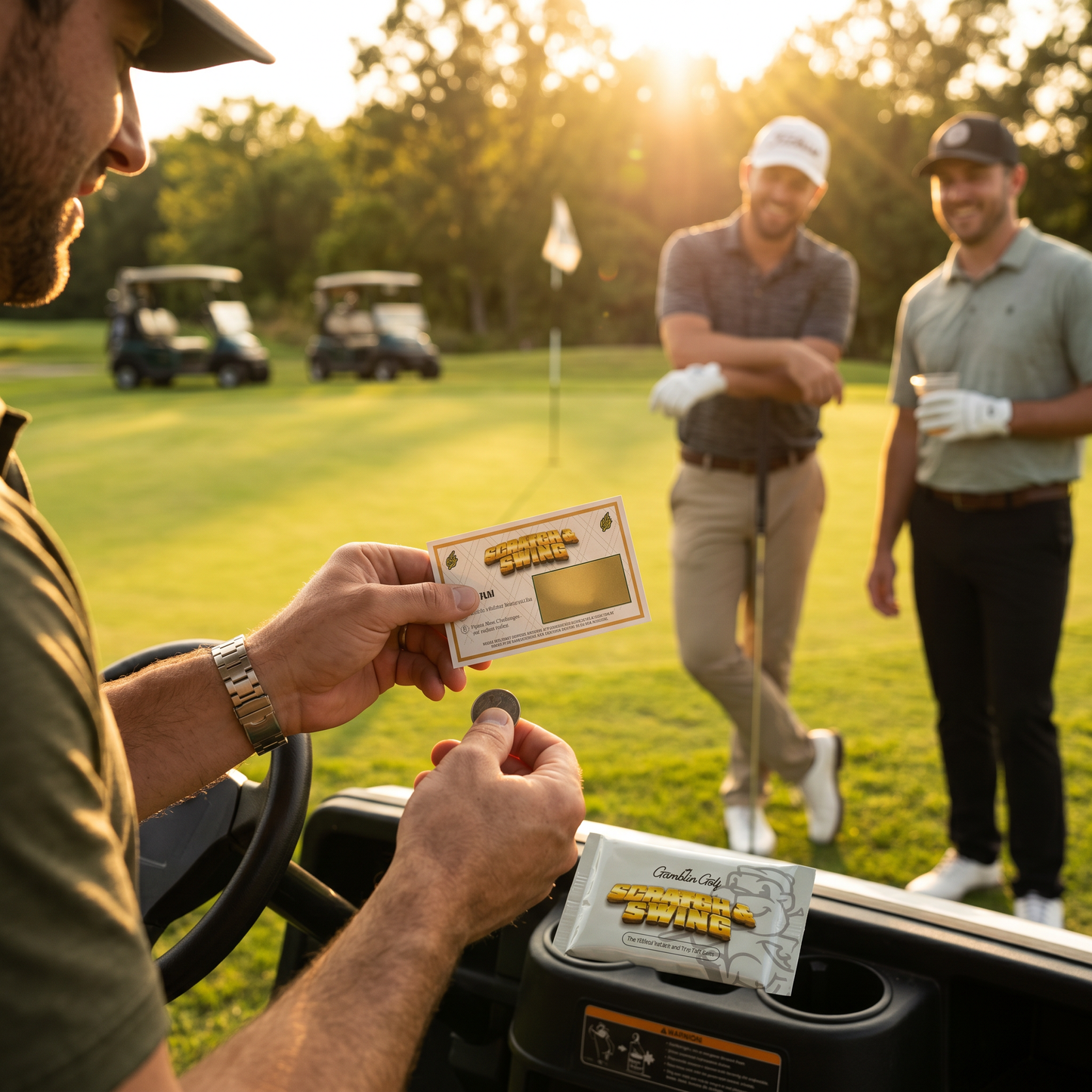 Scratch & Swing Scratch Off Golf Card Game