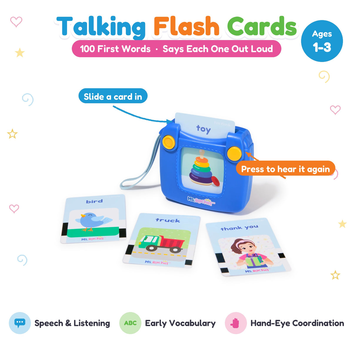 Little Lifters Talking Flash Cards