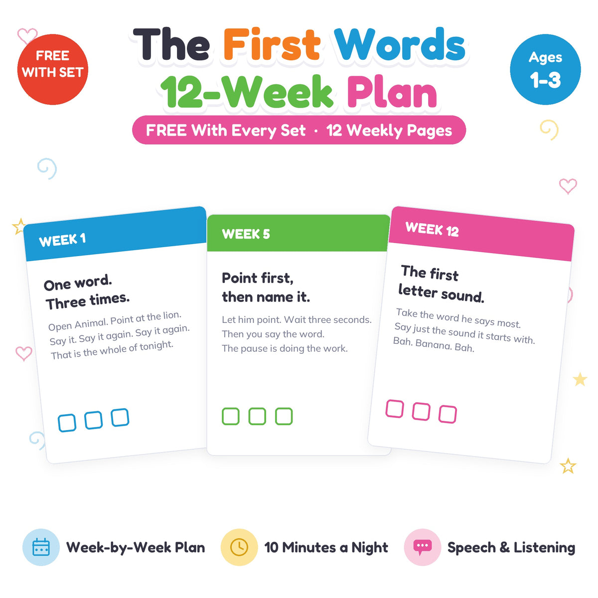 The First Words 12-Week Plan