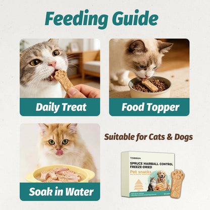 Freeze Dried Hairball Support Treats